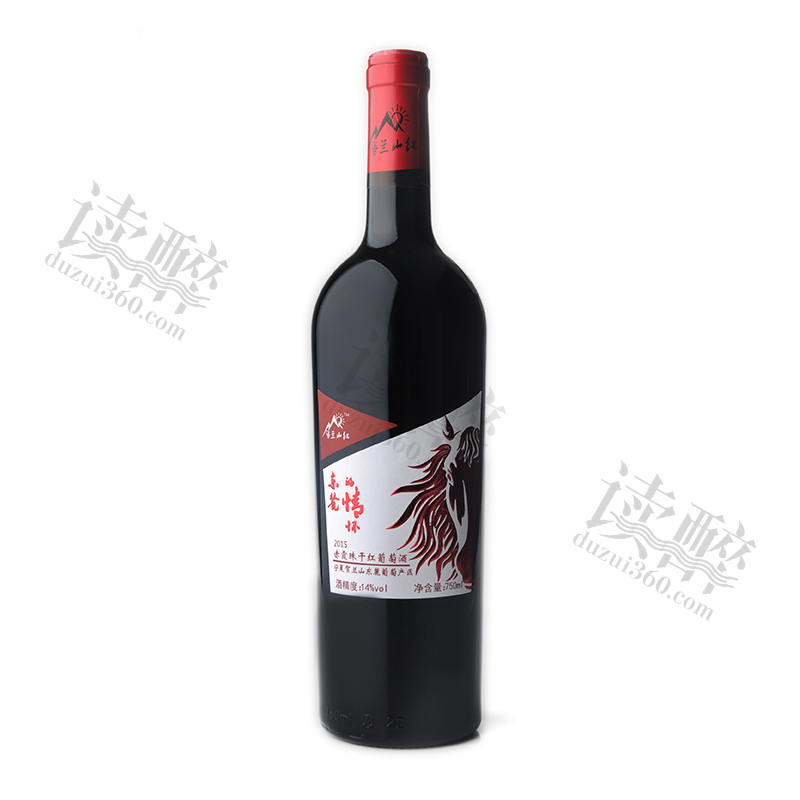 容园美酒庄兰山红赤霞珠干红葡萄酒